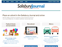 Tablet Screenshot of adbooker.salisburyjournal.co.uk